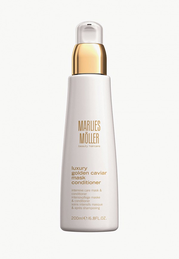 

Кондиционер для волос Marlies Moller, Белый, для эластичности волос Luxury Golden Caviar, 200 мл