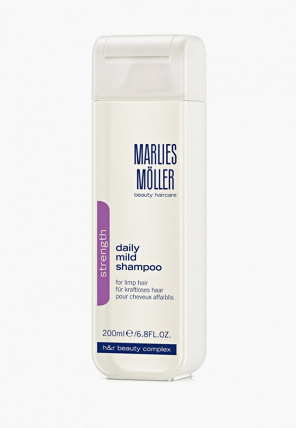 

Шампунь Marlies Moller, Прозрачный, Marlies Moller Strength, 200 мл