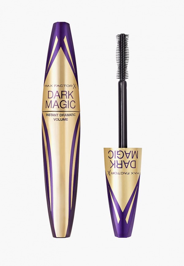 

Тушь для ресниц Max Factor, Коричневый, объемная Dark Magic, Black Brown, 10 мл