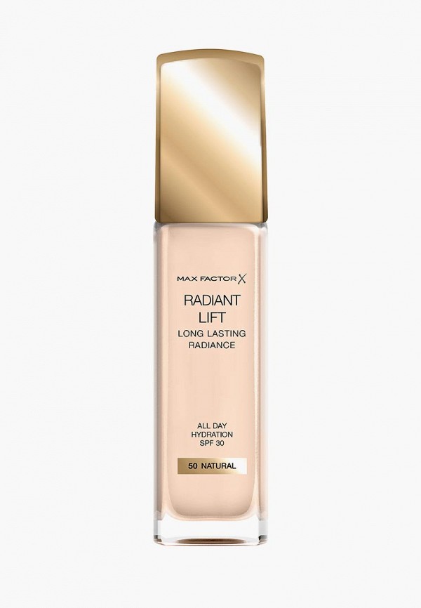 

Тональное средство Max Factor, Прозрачный, Radiant Lift, 50 Natural, 30 мл
