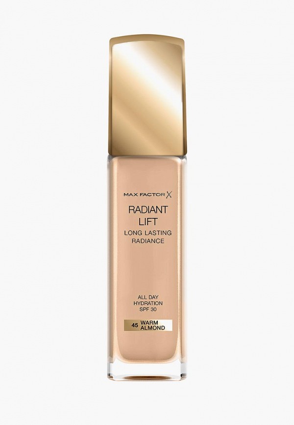 

Тональное средство Max Factor, Прозрачный, Radiant Lift, 45 Warm Almond, 30 мл