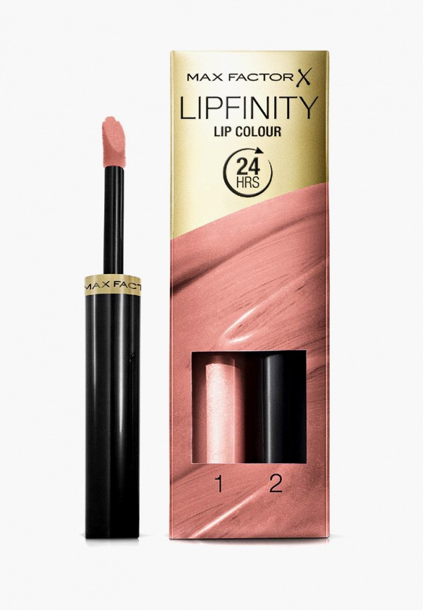 

Помада Max Factor, стойкая и увлажняющий блеск Lipfinity Lip Colour, 160 Iced, 2,3 мл