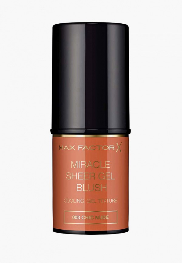 

Румяна Max Factor, Коричневый, в стике, Sheer Gel Blush, 003 chic nude, 8 г