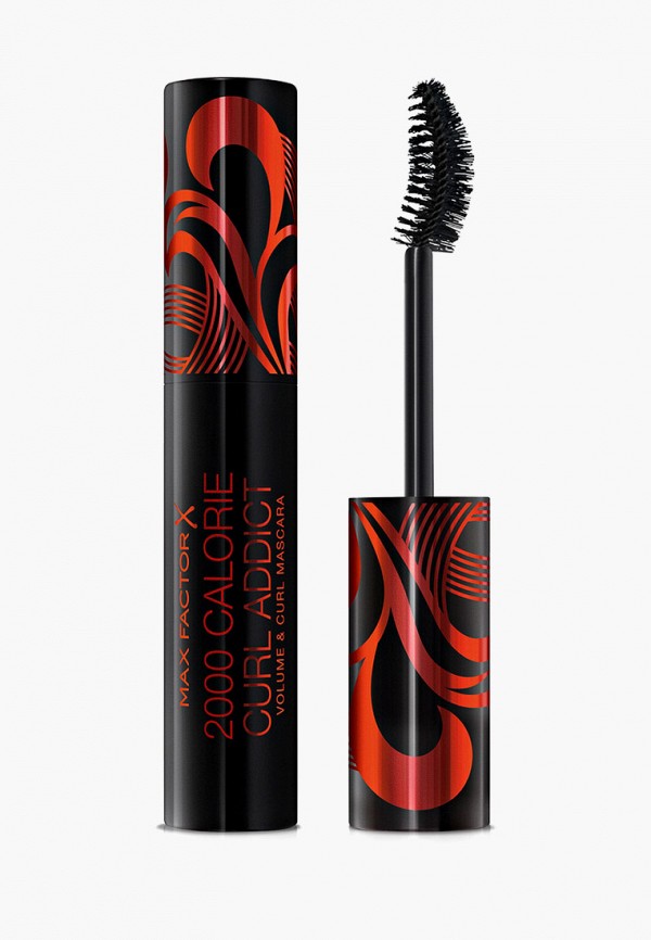 

Тушь для ресниц Max Factor, Черный, объемная подкручивающая 2000 Calorie Curl Addict, 1 Black, 11 мл