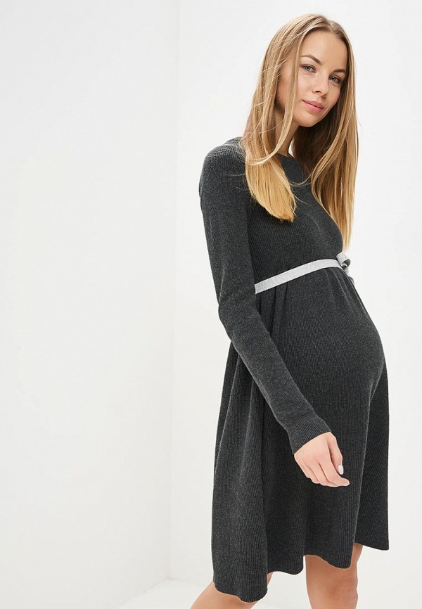 

Платье Mamalicious, Mamalicious MA101EWCDXX0, Серый