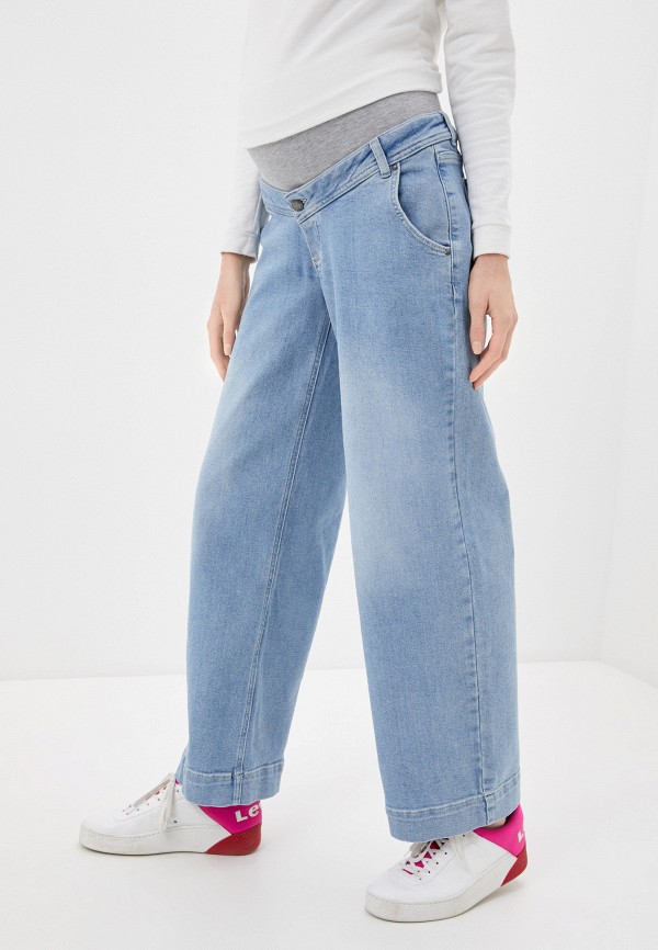 

Джинсы Mamalicious, Голубой, MLTRONA WIDE LEG SHORT