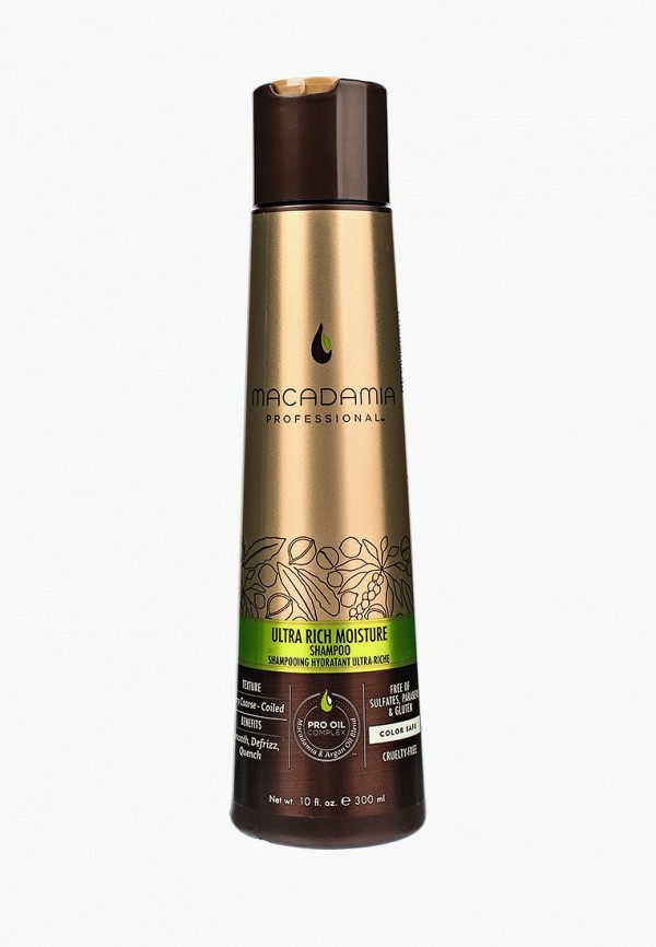 

Шампунь Macadamia Natural Oil, УВЛАЖНЯЮЩИЙ ДЛЯ ЖЕСТКИХ ВОЛОС, 300 мл