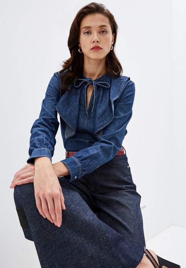 

Рубашка джинсовая Max&Co, Синий, DEFILE
