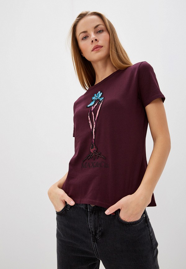 

Футболка Max&Co, DOPPIERE, Бордовый