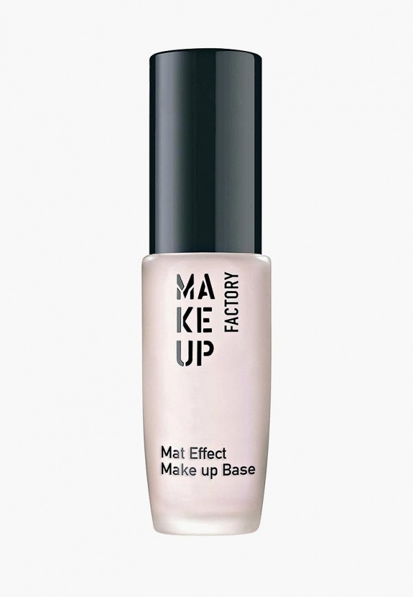 

Праймер для лица Make Up Factory, Прозрачный, Mat Effect Make Up Base, т.01, полупрозрачный розовый