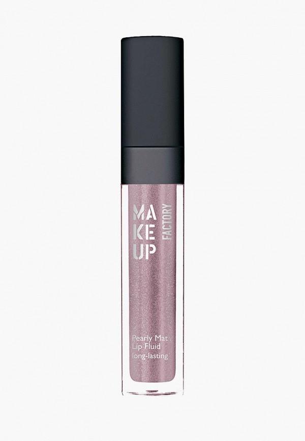 

Блеск для губ Make Up Factory, Розовый, Перламутровый матовый устойчивый Pearly Mat Lip Fluid т.09 лаванда