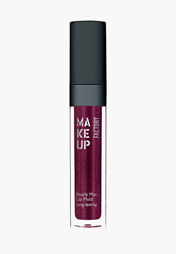 

Блеск для губ Make Up Factory, Бордовый, Перламутровый матовый устойчивый Pearly Mat Lip Fluid т.52 бургундский
