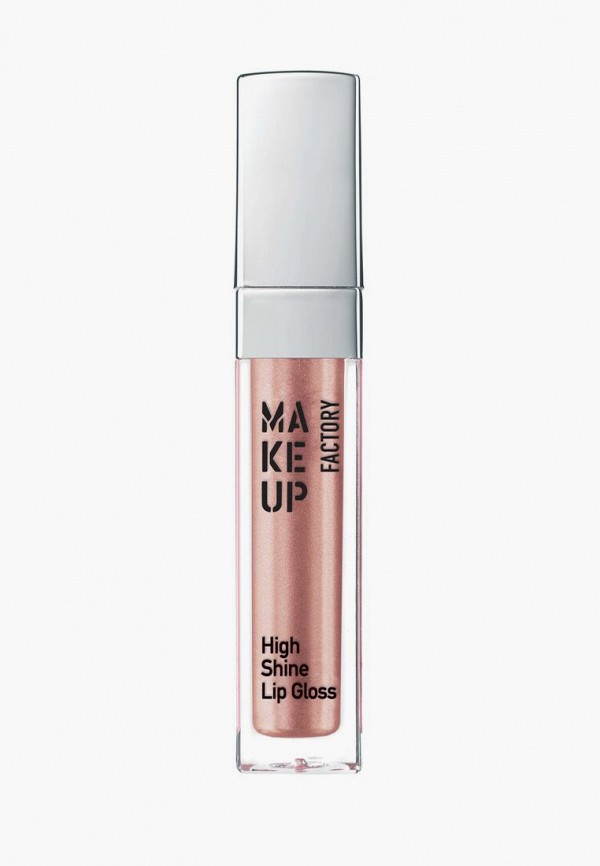 

Блеск для губ Make Up Factory, Коричневый, с эффектом влажных губ High Shine Lip Gloss
