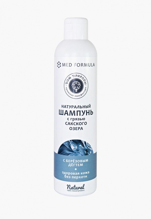 

Шампунь Мануфактура Дом Природы, Натуральный с грязью Сакского озера с березовым дегтем улучшение здоровья кожи головы и борьба с перхотью 250 гр, Прозрачный