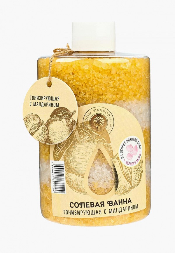 

Соль для ванн Мануфактура Дом Природы, "Тонизирующая" с мандарином