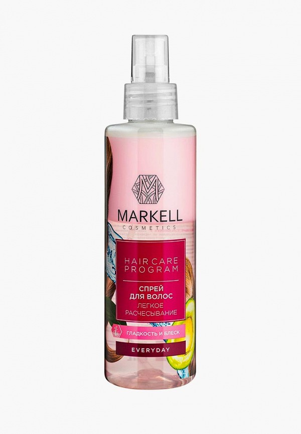 

Спрей для волос Markell, Прозрачный, EVERYDAY СПРEЙ ДЛЯ ВОЛОС ЛЕГКОЕ РАСЧЕСЫВАНИЕ