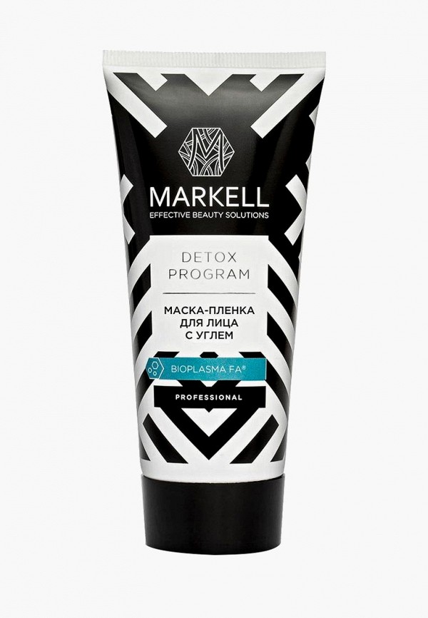 

Маска для лица Markell, Прозрачный, С УГЛЕМ, 100 МЛ