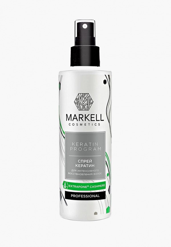 

Спрей для волос Markell, Белый, Markell 15756 PROFESSIONAL СПРЕЙ КЕРАТИН ДЛЯ ИНТЕНСИВНОГО ВОССТАНОВЛЕНИЯ ВОЛОС, 200 МЛ