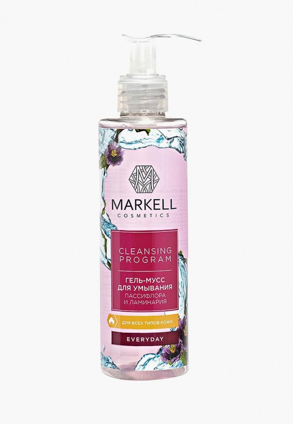 

Гель для умывания Markell, Прозрачный, Markell 16081 ГЕЛЬ-МУСС ДЛЯ УМЫВАНИЯ ПАССИФЛОРА И ЛАМИНАРИЯ (ДЛЯ ВСЕХ ТИПОВ КОЖИ), 200 МЛ