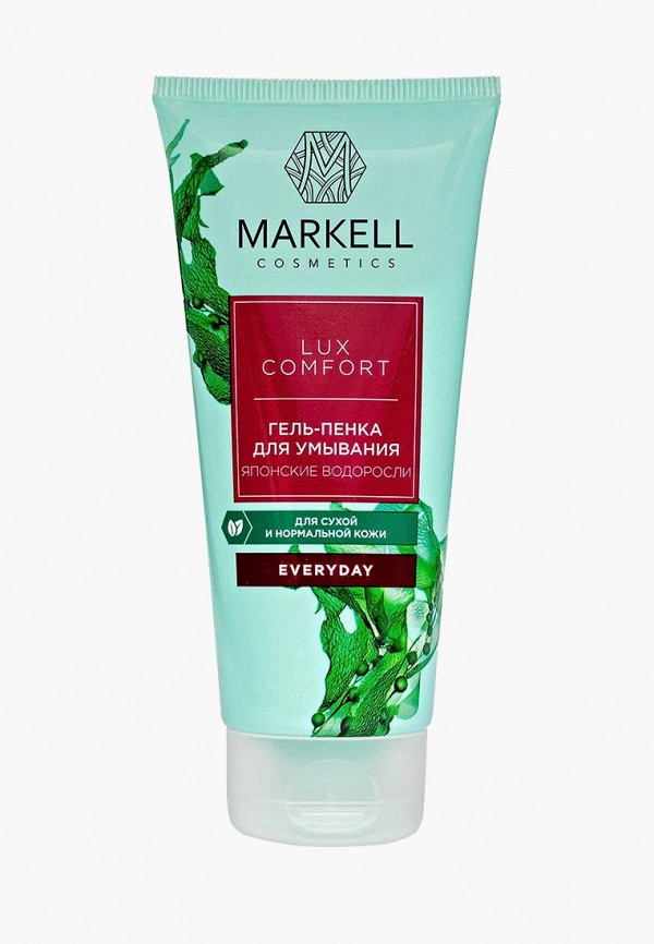 

Гель для умывания Markell, Прозрачный, Markell 16661 ГЕЛЬ-ПЕНКА ДЛЯ УМЫВАНИЯ ЯПОНСКИЕ ВОДОРОСЛИ, 100 МЛ