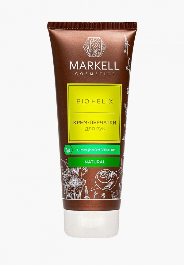 

Крем для рук Markell, Коричневый, Markell 15282 "BIO-HELIX" КРЕМ-ПЕРЧАТКИ ДЛЯ РУК, 75 МЛ