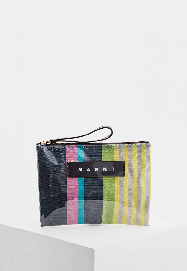 

Клатч Marni, Разноцветный, GLOSSY GRIP
