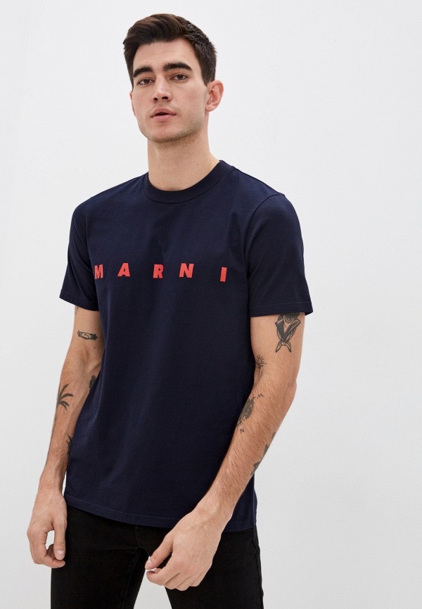 

Футболка Marni, Синий