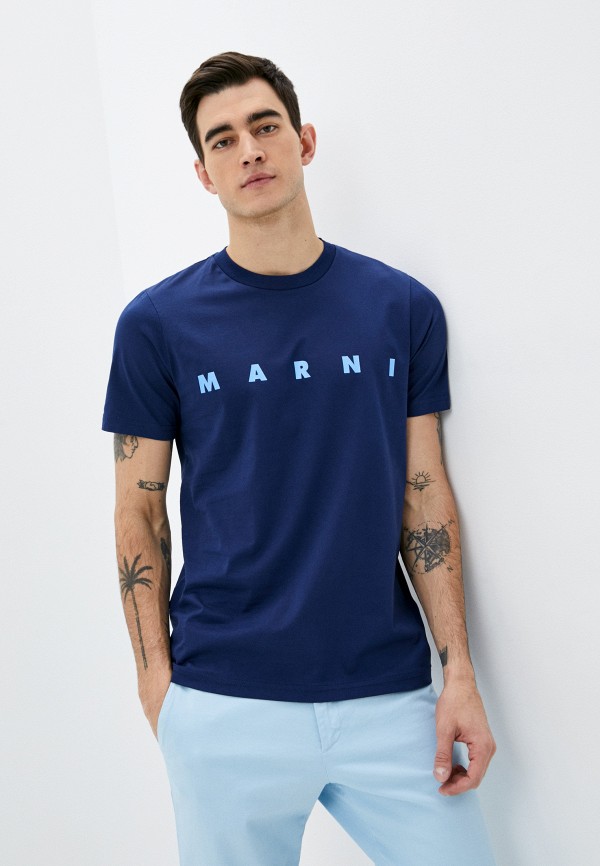 

Футболка Marni, Синий