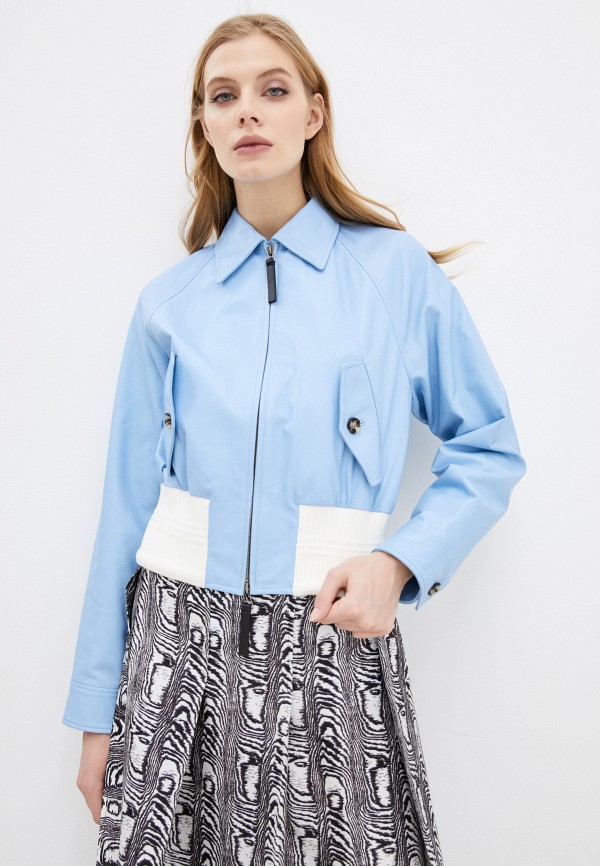 

Куртка кожаная Marni, Голубой