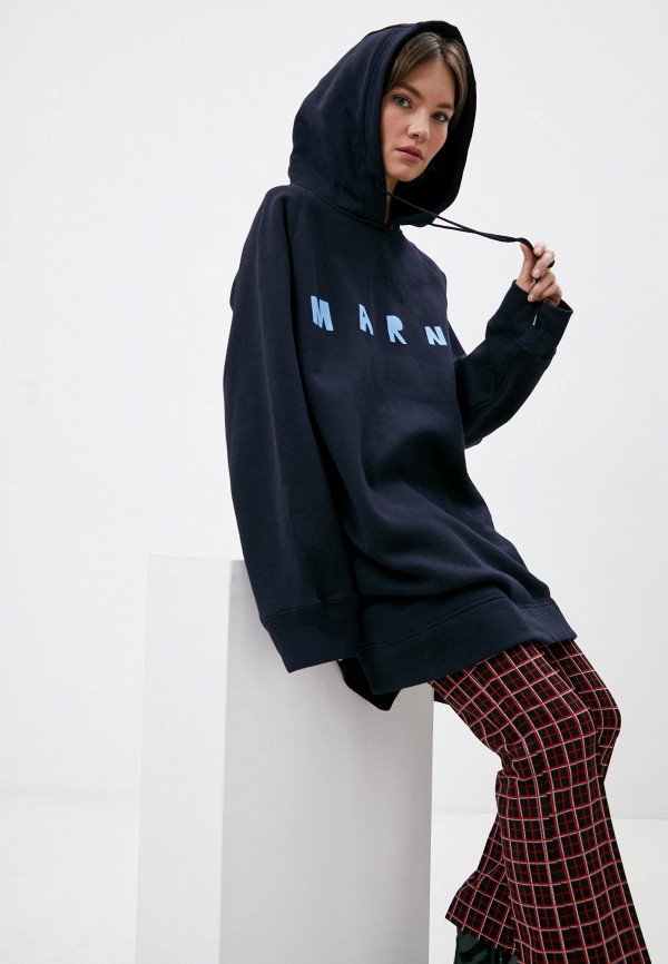 

Худи Marni, Синий, Marni MA177EWJPIQ7