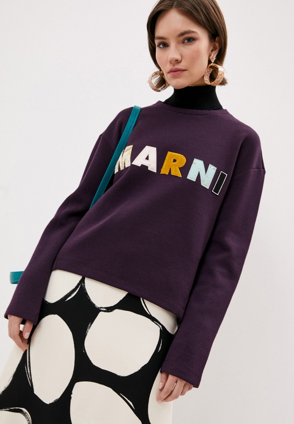 

Свитшот Marni, Фиолетовый