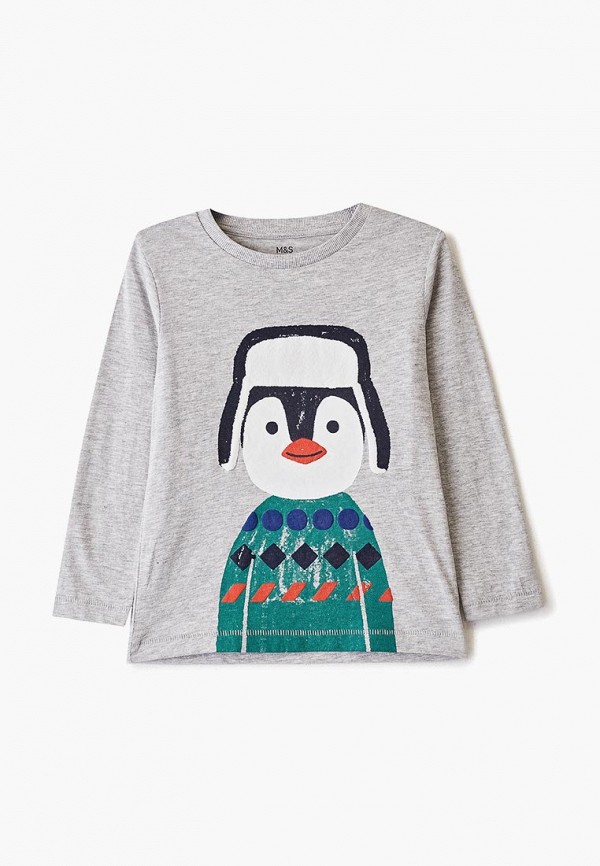 

Лонгслив Marks & Spencer, Серый