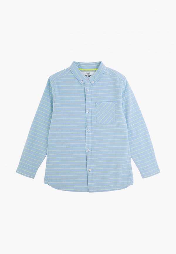 

Рубашка Marks & Spencer, Голубой, Marks & Spencer MA178EBICAZ4