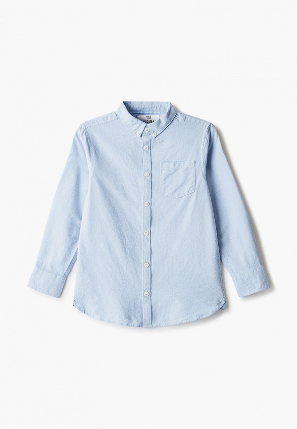 

Рубашка Marks & Spencer, Голубой, Marks & Spencer MA178EBKBPG6