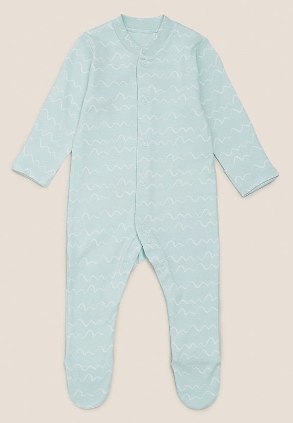 

Комбинезоны 3 шт. Marks & Spencer, Белый;голубой;синий, Marks & Spencer MA178EBMEAJ5