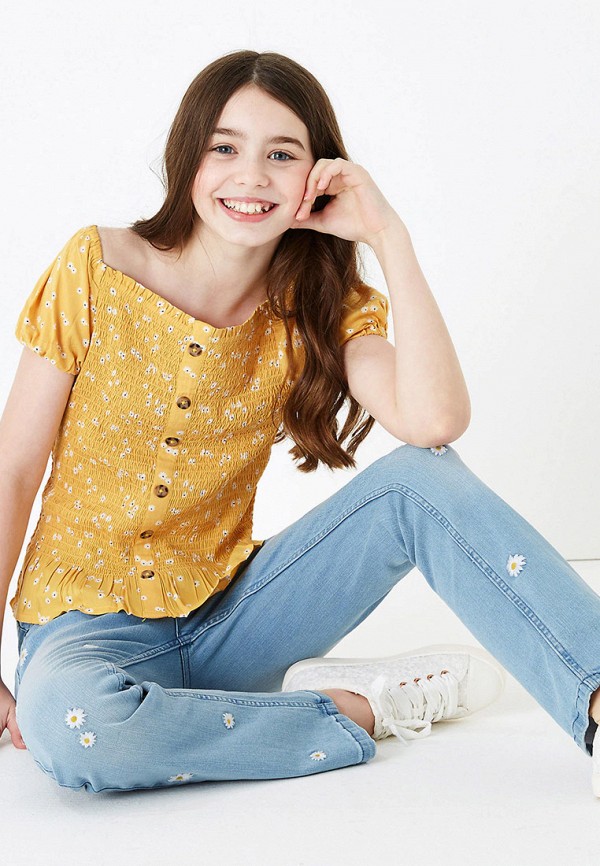 

Блуза Marks & Spencer, Желтый, Marks & Spencer MA178EGIBXG3