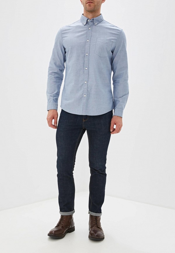 

Рубашка Marks & Spencer, Голубой, Marks & Spencer MA178EMGKXR0