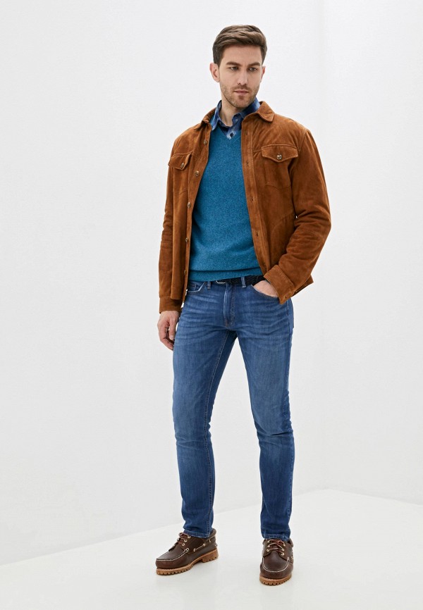 

Пуловер Marks & Spencer, Синий, Marks & Spencer MA178EMIALJ7