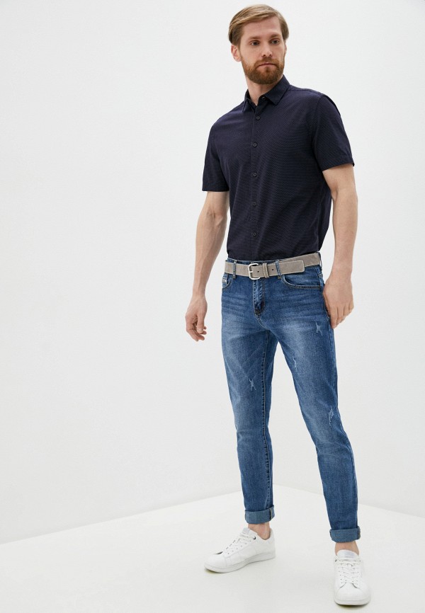

Рубашка Marks & Spencer, Синий, Marks & Spencer MA178EMJBDF0