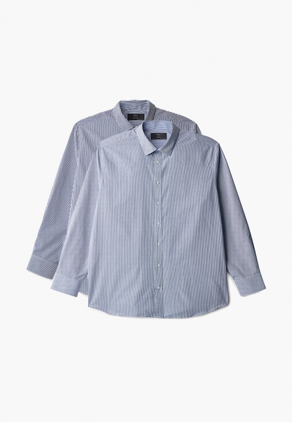 

Рубашки 2 шт. Marks & Spencer, Голубой;синий, Marks & Spencer MA178EMKUQZ3