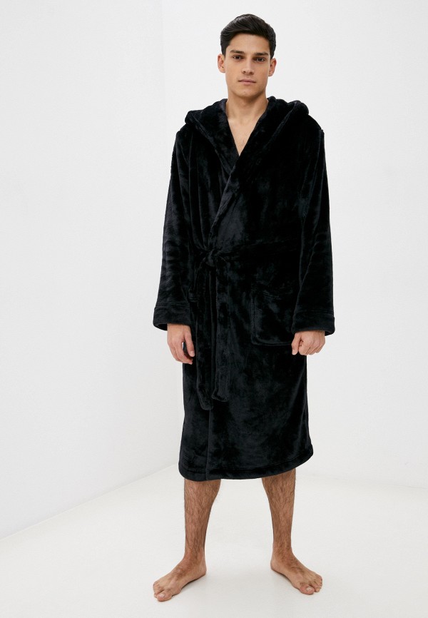 

Халат домашний Marks & Spencer, Черный, Marks & Spencer MA178EMLKLB1