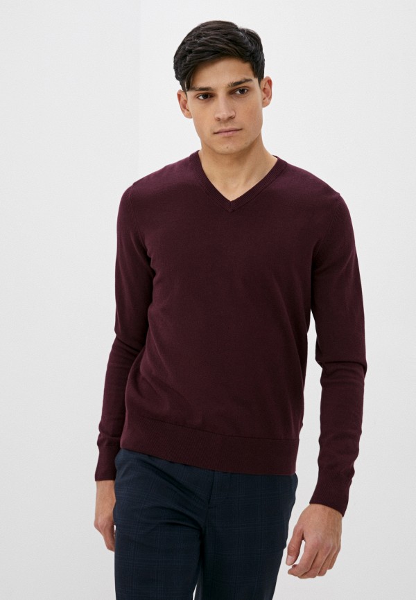

Пуловер Marks & Spencer, Бордовый