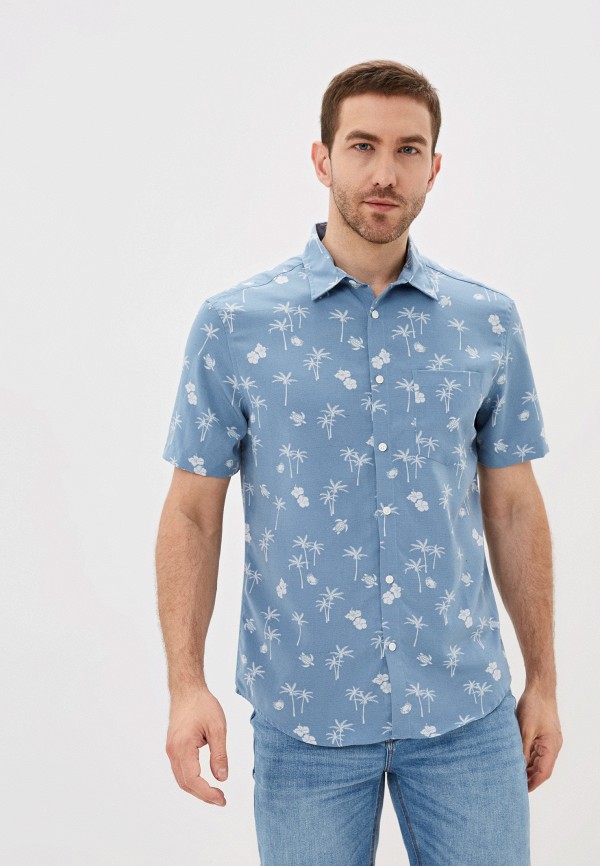 

Рубашка Marks & Spencer, Голубой, Marks & Spencer MA178EMMUDE0