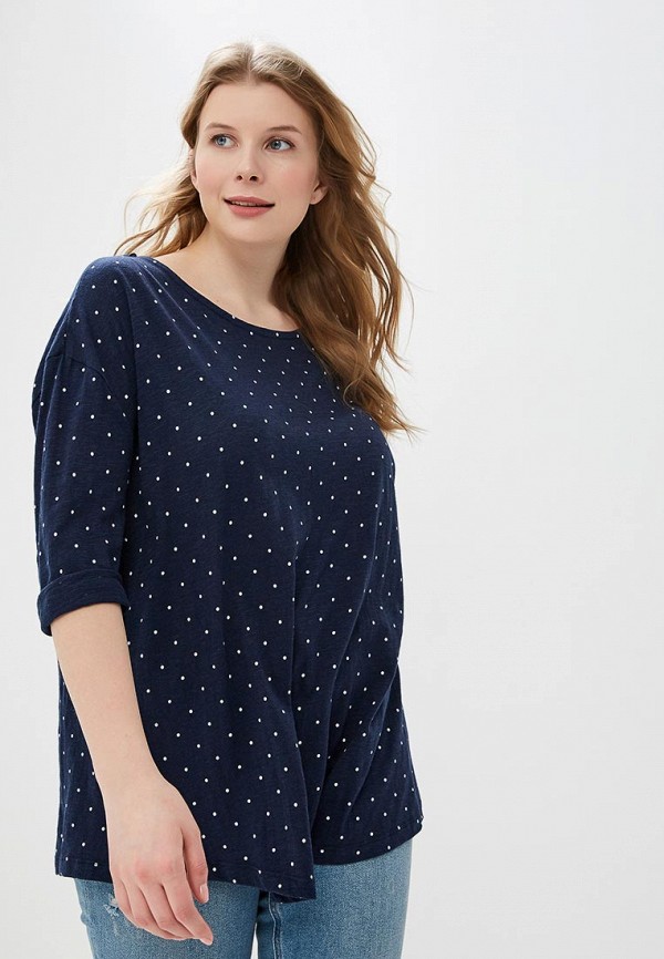 

Лонгслив Marks & Spencer, CURVE, Синий
