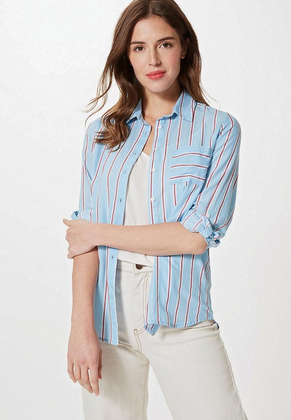 

Рубашка Marks & Spencer, Marks & Spencer MA178EWDWAU1, Голубой
