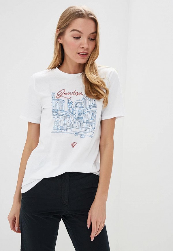 

Футболка Marks & Spencer, Marks & Spencer MA178EWDWAZ7, Белый