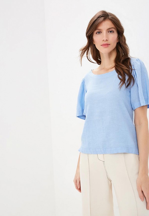 

Блуза Marks & Spencer, Голубой, Marks & Spencer MA178EWDWBA1