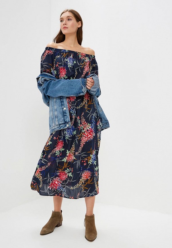 

Платье пляжное Marks & Spencer, Marks & Spencer MA178EWDWBJ0, Синий