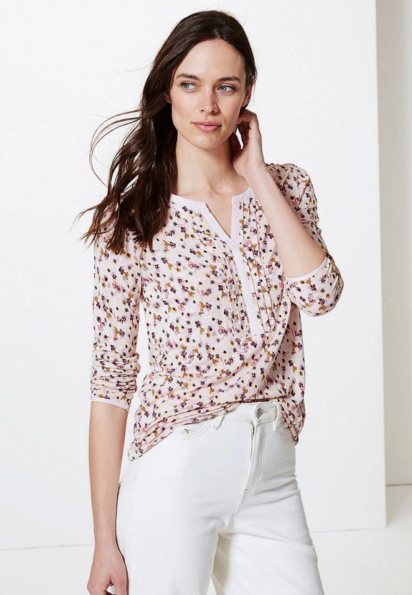

Блуза Marks & Spencer, Белый, Marks & Spencer MA178EWEVNW1