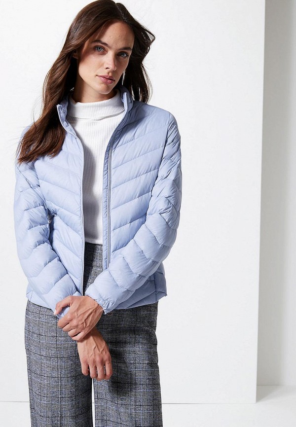 

Куртка утепленная Marks & Spencer, Голубой